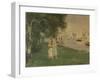 The Yacht Race. Landscape of Wannsee, 1924-Max Liebermann-Framed Giclee Print