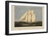 The Yacht "Sappho" of New York-null-Framed Art Print