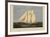 The Yacht "Sappho" of New York-null-Framed Premium Giclee Print