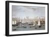 The Yacht Squadron-Currier & Ives-Framed Giclee Print