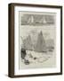 The Yachting Season at Cowes, the First Race of the Royal London Yacht Club Regatta-null-Framed Giclee Print