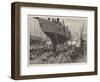 The Yachting Season, Fitting Out a Racer-null-Framed Giclee Print