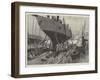 The Yachting Season, Fitting Out a Racer-null-Framed Giclee Print