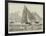 The Yachting Season, Three-Tonner Race on the Thames-null-Framed Giclee Print