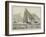 The Yachting Season, Three-Tonner Race on the Thames-null-Framed Giclee Print