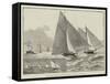 The Yachting Season, Three-Tonner Race on the Thames-null-Framed Stretched Canvas