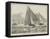 The Yachting Season, Three-Tonner Race on the Thames-null-Framed Stretched Canvas