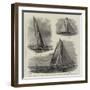 The Yachts Genesta and Puritan Competing This Week at New York for the International Challenge Cup-William Lionel Wyllie-Framed Giclee Print