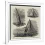The Yachts Genesta and Puritan Competing This Week at New York for the International Challenge Cup-William Lionel Wyllie-Framed Giclee Print