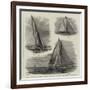 The Yachts Genesta and Puritan Competing This Week at New York for the International Challenge Cup-William Lionel Wyllie-Framed Giclee Print