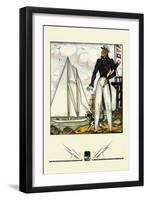 The Yachtsman-null-Framed Art Print