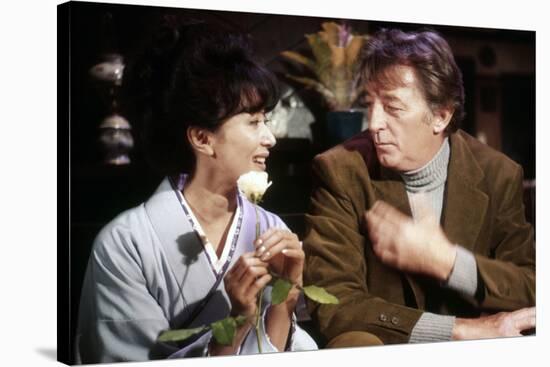 THE YAKUZA by SydneyPollack with Keiko Kishi, Robert Mitchum, 1974 (photo)-null-Stretched Canvas