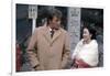 THE YAKUZA by SydneyPollack with Robert Mitchum and Kishi Keiko, 1974 (photo)-null-Framed Photo