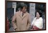 THE YAKUZA by SydneyPollack with Robert Mitchum and Kishi Keiko, 1974 (photo)-null-Framed Photo