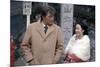 THE YAKUZA by SydneyPollack with Robert Mitchum and Kishi Keiko, 1974 (photo)-null-Mounted Photo