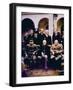 The Yalta Conference, Joseph Stalin, Franklin D. Roosevelt, Winston Churchill, February, 1945-null-Framed Photo