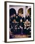 The Yalta Conference, Joseph Stalin, Franklin D. Roosevelt, Winston Churchill, February, 1945-null-Framed Photo