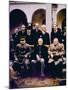 The Yalta Conference, Joseph Stalin, Franklin D. Roosevelt, Winston Churchill, February, 1945-null-Mounted Photo