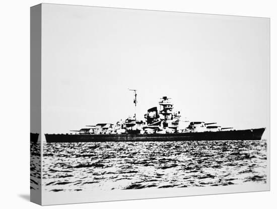 The Yamato Gigantic Japanese Battleship of Wwii-null-Stretched Canvas