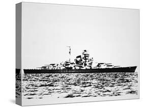 The Yamato Gigantic Japanese Battleship of Wwii-null-Stretched Canvas