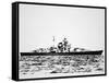The Yamato Gigantic Japanese Battleship of Wwii-null-Framed Stretched Canvas