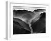 The Yangtze River Passing Through the Wushan, or "Magic Mountain", Gorge in Szechwan Province-Dmitri Kessel-Framed Premium Photographic Print