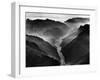 The Yangtze River Passing Through the Wushan, or "Magic Mountain", Gorge in Szechwan Province-Dmitri Kessel-Framed Photographic Print
