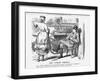 The Yankee Fireman, 1866-John Tenniel-Framed Giclee Print