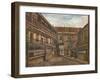 'The Yard of the Queen's Head Inn, Borough', Southwark, London, 1880 (1926)-John Crowther-Framed Giclee Print