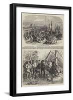 The Yarmouth Herring Fishery-W. R. Woods-Framed Giclee Print