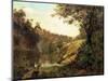 The Yarra, Studley Park-McCubbin-Mounted Giclee Print