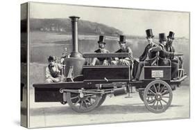 The Yarrow-Hilditch Steam Carriage-English School-Stretched Canvas