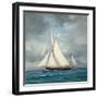 The Yawl Onyx, 52 Tons, 1889-Antonio de Simone-Framed Giclee Print