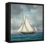 The Yawl Onyx, 52 Tons, 1889-Antonio de Simone-Framed Stretched Canvas