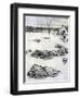 'The Year 1914, ''We are on our way to Calais''', 1916-Louis Raemaekers-Framed Giclee Print