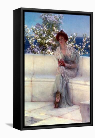 The Year's at the Spring, All's Right with the World, 1902-Sir Lawrence Alma-Tadema-Framed Stretched Canvas