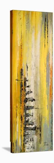 The Yellow and Silver Ones I-Patricia Pinto-Stretched Canvas