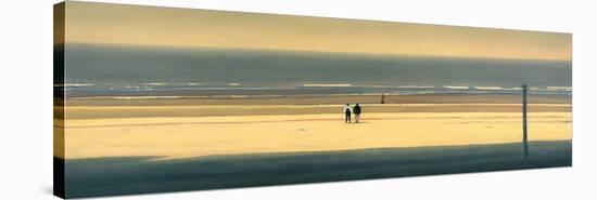 The Yellow Beach-Mark Van Crombrugge-Stretched Canvas