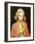 The Yellow Blouse, 1939 (Oil on Canvas)-Harold Harvey-Framed Giclee Print