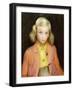 The Yellow Blouse, 1939 (Oil on Canvas)-Harold Harvey-Framed Giclee Print