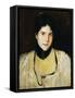 The Yellow Blouse-William Merritt Chase-Framed Stretched Canvas