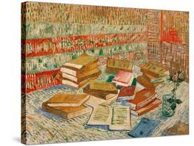 The Yellow Books, c.1887-Vincent van Gogh-Stretched Canvas