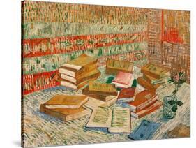 The Yellow Books, c.1887-Vincent van Gogh-Stretched Canvas