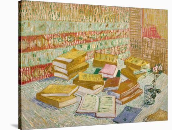 The Yellow Books-Vincent van Gogh-Stretched Canvas