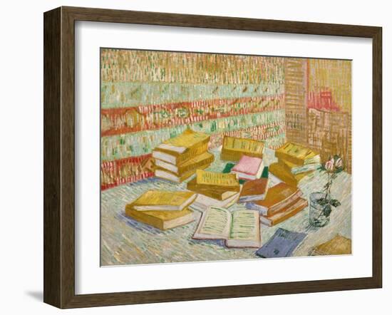 The Yellow Books-Vincent van Gogh-Framed Giclee Print