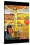 The Yellow Christ-Paul Gauguin-Stretched Canvas