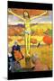 The Yellow Christ-Paul Gauguin-Mounted Art Print