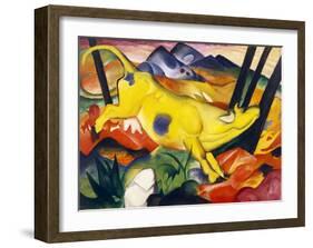 The Yellow Cow-Franz Marc-Framed Giclee Print