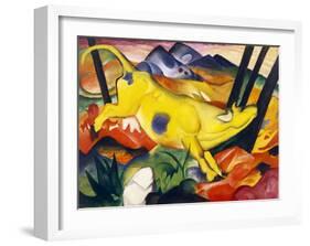 The Yellow Cow-Franz Marc-Framed Giclee Print