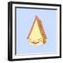 The Yellow Cream House-Danielle O'Malley-Framed Art Print